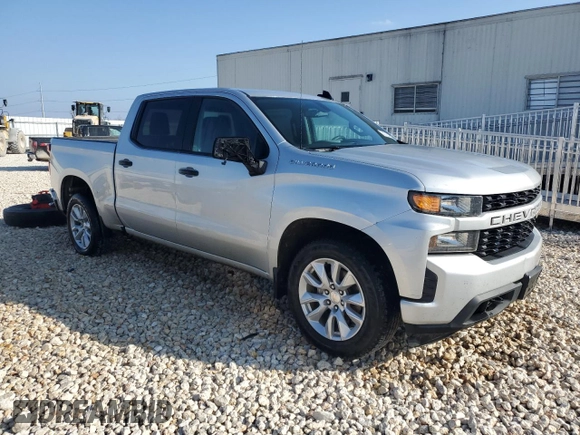 2022 Chevrolet Silverado 1500 Custom with VIN 3GCPWBEKXNG160893, listed as a Copart auction lot 43984205 with 149,547 mi miles and Clean Title. Bid and sale history available at DreamBid. Image 4.