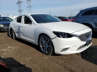2016 Mazda Mazda6 i Grand Touring with VIN JM1GJ1W57G1422162, listed as a Copart auction lot 51305765 with 75,441 mi miles and Salvage Title. Bid and sale history available at carsss.com. Image 4.