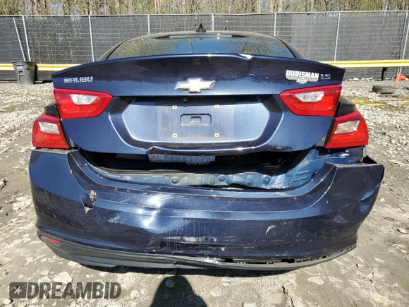 2016 Chevrolet Malibu LS z VIN 1G1ZB5ST4GF260052, wystawiony jako Copart lot #52292515 z przebiegiem 63 265 mil mil oraz Szkoda całkowita • Salvage title. Historia ofert i sprzedaży dostępna na DreamBid. Obrazek 6.