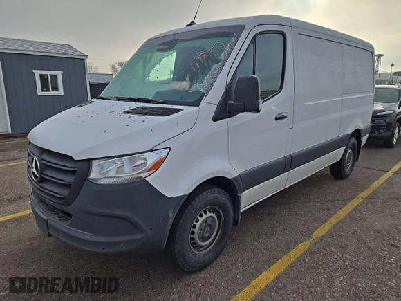 2022 Mercedes-Benz Sprinter Cargo with VIN W1Y70BGY4NT086243, listed as a IAAI auction lot 42195651 with 120,068 mi miles and . Bid and sale history available at DreamBid. Image 9.