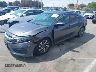 2016 Honda Civic Sedan EX with VIN 2HGFC2F7XGH526418, listed as a IAAI auction lot 41890264 with 124,620 mi miles. Bid and sale history available at carsss.com. Image 17.