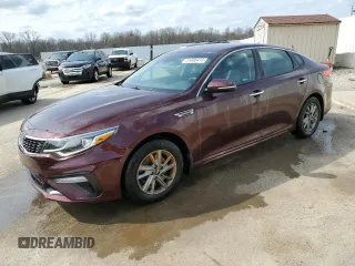 2019 Kia Optima LX with VIN 5XXGT4L3XKG338817, listed as a Copart auction lot 51666415 with 64,159 mi miles and Salvage Title. Bid and sale history available at carsss.com. Image 1.