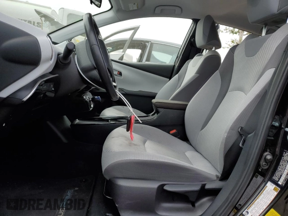 2021 Toyota Prius LE with VIN JTDKAMFP7M3178896, listed as a Copart auction lot 55634965 with 48,576 mi miles and Salvage Title. Bid and sale history available at DreamBid. Image 7.