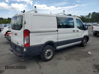 2019 Ford Transit with VIN 1FTYR1YMXKKB37492, listed as a Copart auction lot 56231695 with Not provided miles and Salvage title. Bid and sale history available at DreamBid. Image 3.