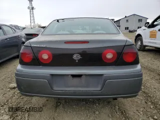 2004 Chevrolet Impala with VIN 2G1WF52E749393630, listed as a Copart auction lot 52532755 with 162,043 mi miles and Salvage Title. Bid and sale history available at carsss.com. Image 6.