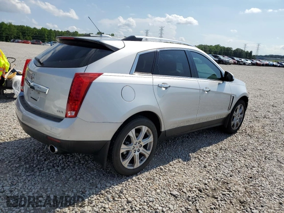 2015 Cadillac SRX Performance Collection with VIN 3GYFNCE3XFS573287, listed as a Copart auction lot 59927205 with 157,322 mi miles and Salvage title. Bid and sale history available at DreamBid. Image 3.
