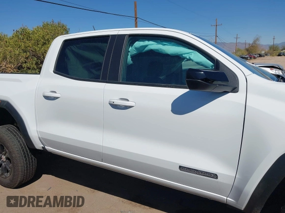 2024 GMC Canyon 2WD Elevation with VIN 1GTP5BEK5R1202376, listed as a IAAI auction lot 41858255 with 6,746 mi miles. Bid and sale history available at carsss.com. Image 14.