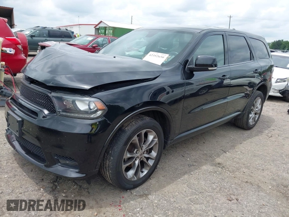 2020 Dodge Durango GT Plus with VIN 1C4RDJDG3LC339489, listed as a IAAI auction lot 42352650 with 109,986 mi miles and . Bid and sale history available at DreamBid. Image 16.