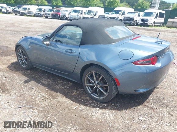 2017 Mazda MX-5 Miata Grand Touring with VIN JM1NDAD76H0123546, listed as a IAAI auction lot 42730223 with 120,335 mi miles and . Bid and sale history available at DreamBid. Image 3.