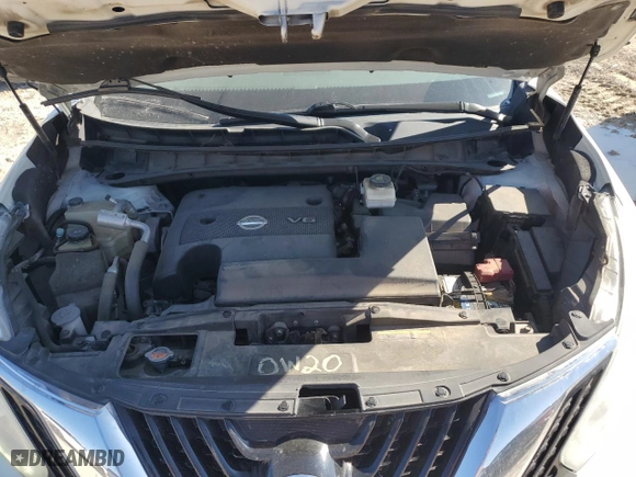 2015 Nissan Murano SV with VIN 5N1AZ2MH4FN214602, listed as a Copart auction lot 42746235 with 130,705 mi miles and Salvage Title. Bid and sale history available at carsss.com. Image 12.