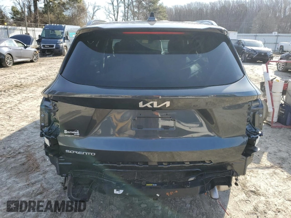 2023 Kia Sorento S with VIN 5XYRL4LC8PG202083, listed as a Copart auction lot 45866825 with 17,800 mi miles and Salvage Title. Bid and sale history available at DreamBid. Image 6.