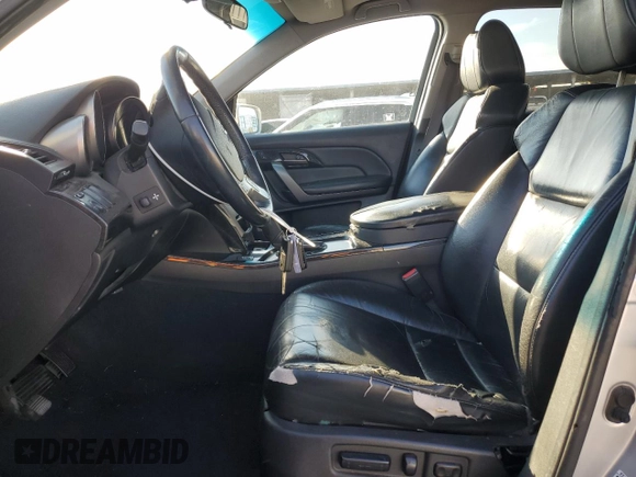 2007 Acura MDX with VIN 2HNYD28257H512202, listed as a Copart auction lot 47446475 with 185,964 mi miles and Salvage Title. Bid and sale history available at carsss.com. Image 7.
