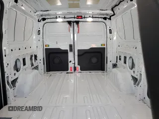 2020 Ford Transit Cargo with VIN 1FTBR1Y82LKA74222, listed as a Copart auction lot 71388744 with 42,511 mi miles and Salvage Title. Bid and sale history available at DreamBid. Image 10.