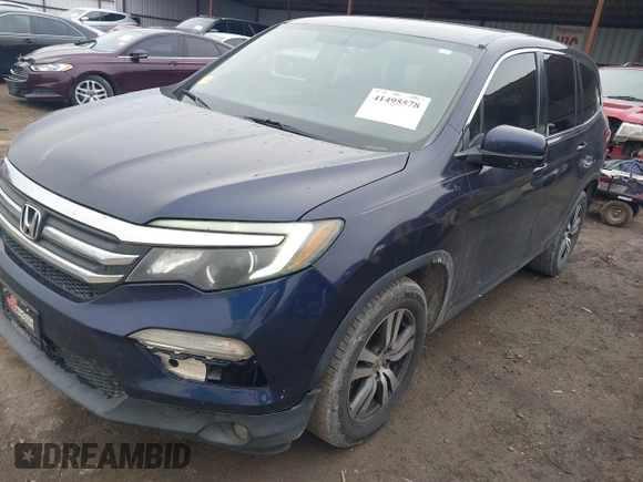 2016 Honda Pilot EX with VIN 5FNYF5H33GB002642, listed as a IAAI auction lot 41495578 with 228,666 mi miles. Bid and sale history available at carsss.com. Image 17.