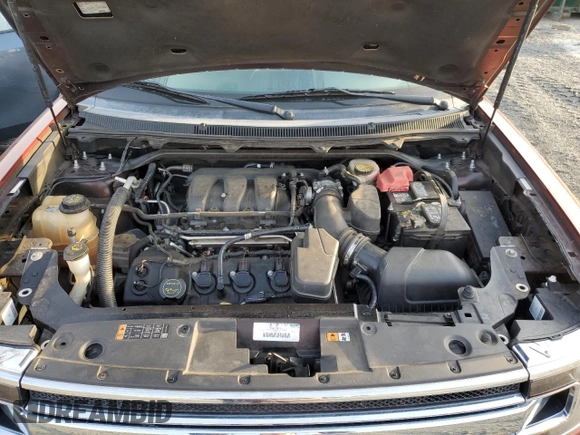 2014 Ford Flex SE with VIN 2FMGK5B81EBD22995, listed as a Copart auction lot 48951365 with 178,479 mi miles and Salvage Title. Bid and sale history available at carsss.com. Image 12.