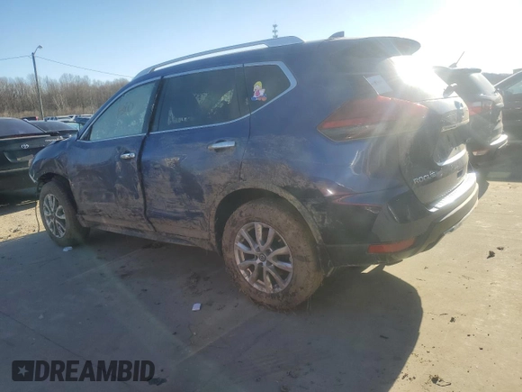 2017 Nissan Rogue SV with VIN KNMAT2MV1HP526492, listed as a Copart auction lot 47263465 with Not provided miles and Salvage title. Bid and sale history available at DreamBid. Image 2.