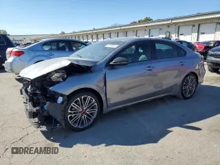 2024 Kia Forte GT with VIN 3KPF44AC3RE835660, listed as a Copart auction lot 76769344 with 1,682 mi miles and Salvage Title. Bid and sale history available at carsss.com. Image 1.