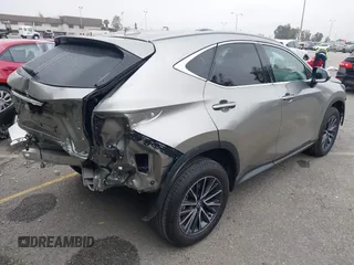 2025 Lexus NX with VIN 2T2GGCEZ8SC060289, listed as a IAAI auction lot 41869715 with 13,767 mi miles. Bid and sale history available at carsss.com. Image 4.