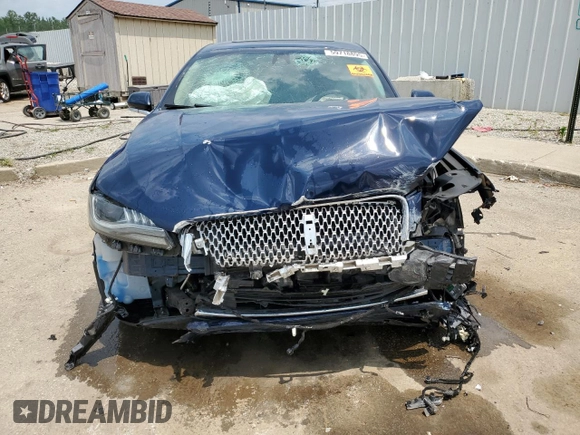 2019 Lincoln MKZ Reserve II with VIN 3LN6L5F96KR604865, listed as a Copart auction lot 59718895 with 85,547 mi miles and Salvage title. Bid and sale history available at DreamBid. Image 5.