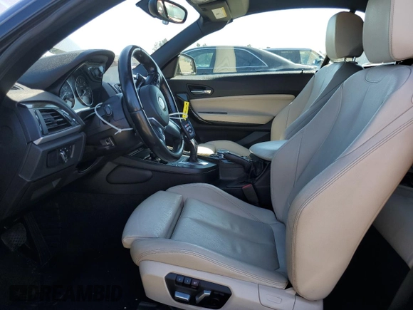 2016 BMW 2 Series M235i with VIN WBA1M1C58GV394704, listed as a Copart auction lot 46926065 with 69,352 mi miles and Salvage Title. Bid and sale history available at carsss.com. Image 7.