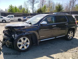 2015 GMC Terrain Denali with VIN 2GKFLZE3XF6318074, listed as a Copart auction lot 53502895 with 158,431 mi miles and Salvage title. Bid and sale history available at DreamBid. Image 1.