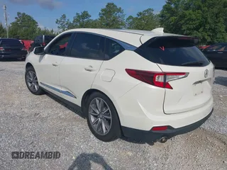 2019 Acura RDX Technology with VIN 5J8TC2H50KL000390, listed as a IAAI auction lot 42420742 with 91,176 mi miles and . Bid and sale history available at DreamBid. Image 3.