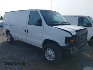 2009 Ford Econoline Cargo z VIN 1FTNE24L69DA42511, wystawiony jako IAAI lot #41565268 z przebiegiem 98 158 mil mil oraz . Historia ofert i sprzedaży dostępna na DreamBid. Obrazek 1.