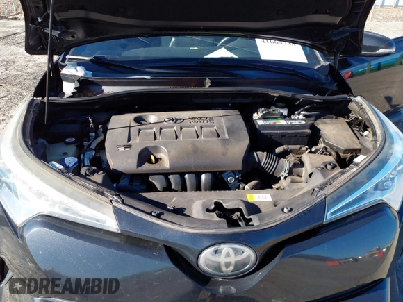 2018 Toyota C-HR XLE with VIN NMTKHMBX1JR014246, listed as a IAAI auction lot 41664738 with 83,702 mi miles. Bid and sale history available at carsss.com. Image 10.