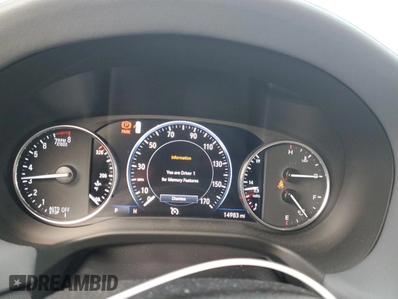 2023 Buick Enclave Premium with VIN 5GAEVBKW6PJ263815, listed as a Copart auction lot 54877715 with 14,983 mi miles and Salvage Title. Bid and sale history available at DreamBid. Image 9.