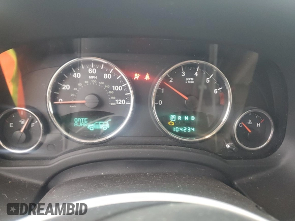 2012 Jeep Patriot Limited with VIN 1C4NJRCB2CD658758, listed as a Copart auction lot 81916764 with 104,234 mi miles and Salvage Title. Bid and sale history available at carsss.com. Image 9.
