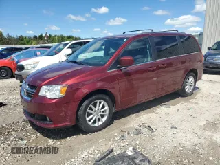 2018 Dodge Grand Caravan SXT z VIN 2C4RDGCG1JR143690, wystawiony jako Copart lot #57060205 z przebiegiem 88 904 mil mil oraz Nie do naprawy • Non repairable. Historia ofert i sprzedaży dostępna na DreamBid. Obrazek 1.