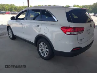 2017 Kia Sorento LX with VIN 5XYPG4A36HG280622, listed as a IAAI auction lot 42166037 with 87,194 mi miles. Bid and sale history available at carsss.com. Image 3.