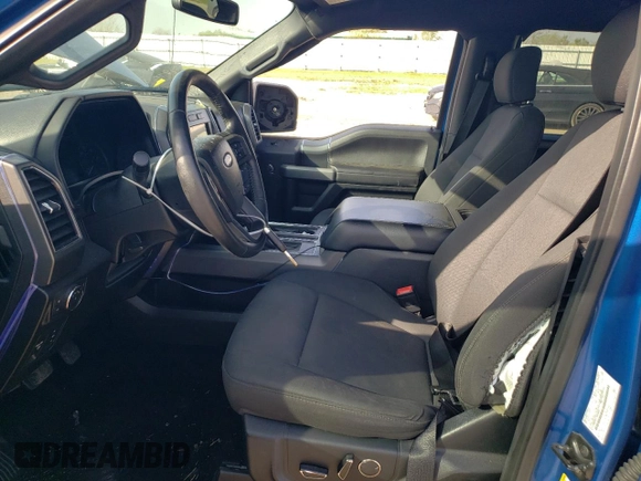 2018 Ford F-150 XL with VIN 1FTEW1EP7JKD68987, listed as a Copart auction lot 48730085 with 93,835 mi miles and Salvage Title. Bid and sale history available at carsss.com. Image 7.