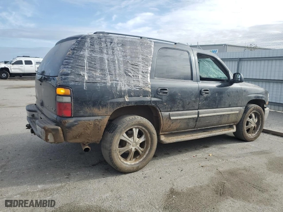 2005 Chevrolet Tahoe LS with VIN 1GNEC13V15R239318, listed as a Copart auction lot 50660895 with 126,724 mi miles and Salvage Title. Bid and sale history available at carsss.com. Image 3.