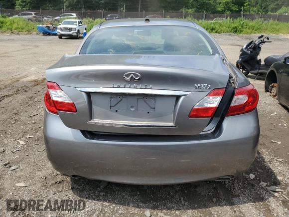 2011 Infiniti M with VIN JN1BY1AR4BM370404, listed as a Copart auction lot 62664825 with Not provided miles and Salvage title. Bid and sale history available at DreamBid. Image 6.