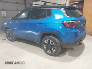 2018 Jeep Compass Trailhawk with VIN 3C4NJDDB3JT234529, listed as a IAAI auction lot 41973123 with 173,559 mi miles and . Bid and sale history available at DreamBid. Image 3.