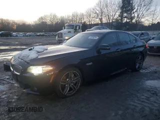 2016 BMW 5 Series 550i xDrive with VIN WBAKP9C52GD981190, listed as a Copart auction lot 85248244 with 90,962 mi miles and Salvage title. Bid and sale history available at DreamBid. Image 1.