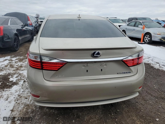 2013 Lexus ES 300h Hybrid with VIN JTHBW1GG5D2014789, listed as a Copart auction lot 89186035 with 139,081 mi miles and Salvage Title. Bid and sale history available at carsss.com. Image 6.