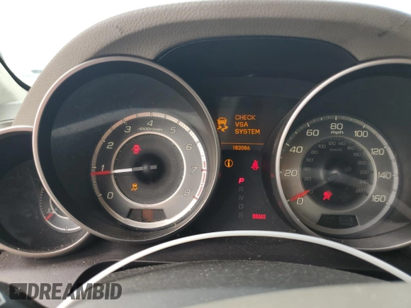 2011 Acura MDX with VIN 2HNYD2H20BH515274, listed as a Copart auction lot 54306255 with 182,086 mi miles and Salvage title. Bid and sale history available at DreamBid. Image 9.