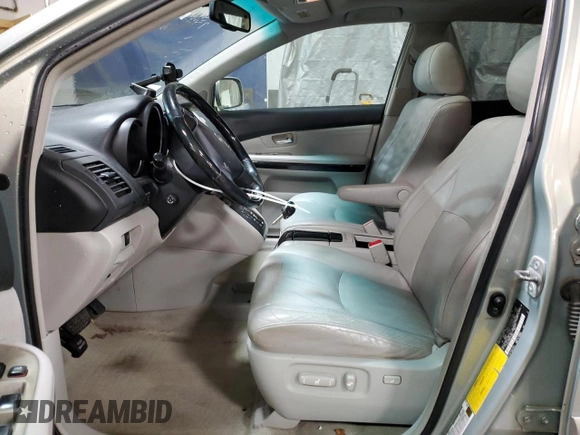 2009 Lexus RX 350 with VIN 2T2HK31U89C110907, listed as a Copart auction lot 50955995 with 195,294 mi miles and Salvage Title. Bid and sale history available at DreamBid. Image 7.