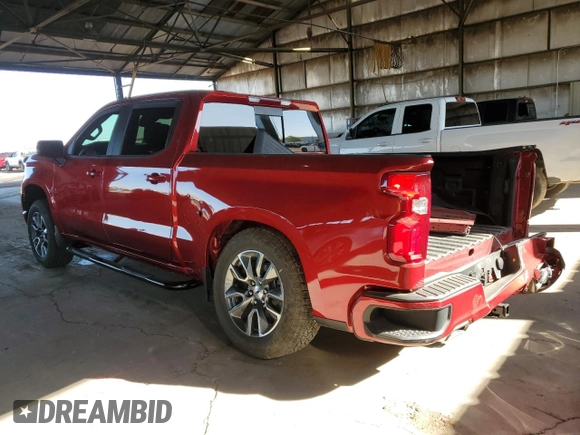 2024 Chevrolet Silverado 1500 RST with VIN 1GCUDEED4RZ265950, listed as a Copart auction lot 48008305 with 11,010 mi miles and Salvage Title. Bid and sale history available at carsss.com. Image 2.