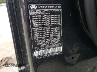 2006 Land Rover Range Rover with VIN SALSD254X6A903773, listed as a Copart auction lot 60712074 with 99,326 mi miles and Clean Title. Bid and sale history available at DreamBid. Image 13.