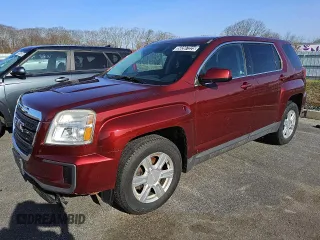 2016 GMC Terrain SLE with VIN 2GKFLSEK6G6195986, listed as a Copart auction lot 50397225 with 120,729 mi miles and Clean Title. Bid and sale history available at carsss.com. Image 1.