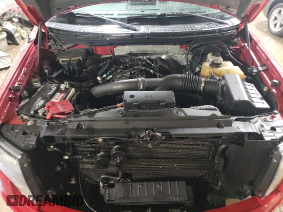 2012 Ford F-150 XL with VIN 1FTFW1ET6CFC17667, listed as a Copart auction lot 46125785 with 170,250 mi miles and Salvage title. Bid and sale history available at DreamBid. Image 11.