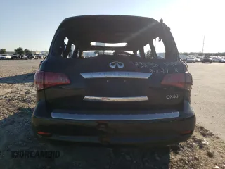 2016 Infiniti QX80 with VIN JN8AZ2NE1G9122953, listed as a Copart auction lot 71239384 with 0 mi miles and Salvage Title. Bid and sale history available at carsss.com. Image 6.
