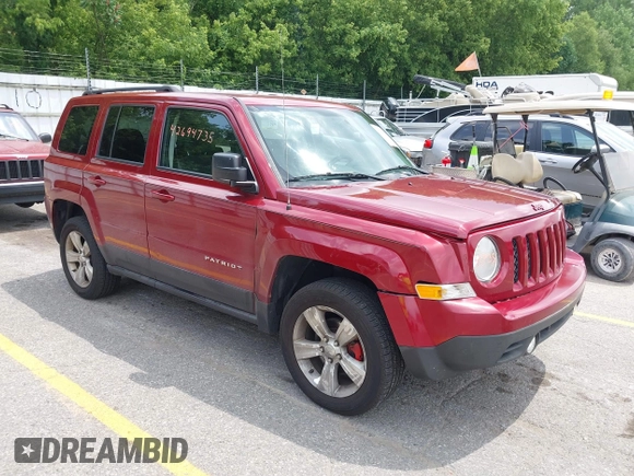 2016 Jeep Patriot High Altitude with VIN 1C4NJRFB6GD673703, listed as a IAAI auction lot 42694735 with 84,067 mi miles and . Bid and sale history available at DreamBid. Image 1.