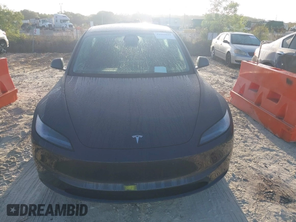 2025 Tesla Model 3 Long Range with VIN 5YJ3E1EAXSF974949, listed as a IAAI auction lot 41934237 with 260 mi miles and . Bid and sale history available at carsss.com. Image 6.
