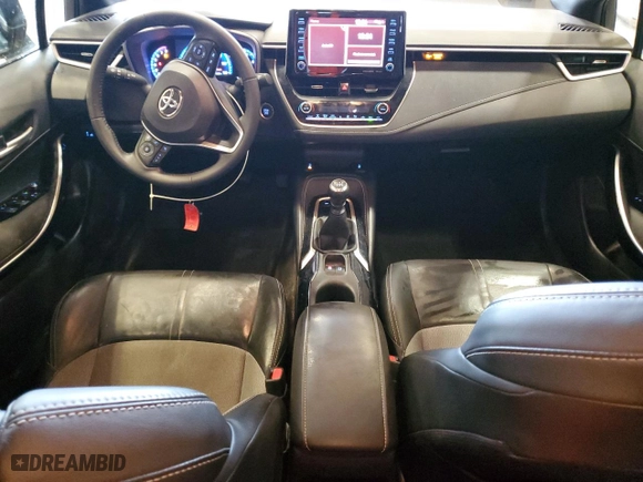 2021 Toyota Corolla Hatchback XSE with VIN JTNA4MBE9M3140914, listed as a Copart auction lot 85912694 with 36,683 mi miles and Salvage Title. Bid and sale history available at carsss.com. Image 8.