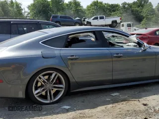 2017 Audi S7 Prestige with VIN WAU2FAFC3HN043225, listed as a Copart auction lot 61791724 with 57,361 mi miles and Salvage Title. Bid and sale history available at carsss.com. Image 3.