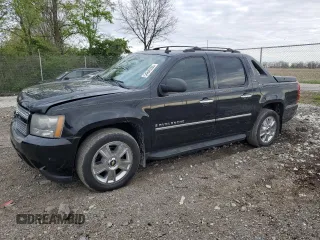 2009 Chevrolet Avalanche LTZ with VIN 3GNFK32049G172308, listed as a Copart auction lot 54840355 with 253,982 mi miles and Clean Title. Bid and sale history available at carsss.com. Image 1.